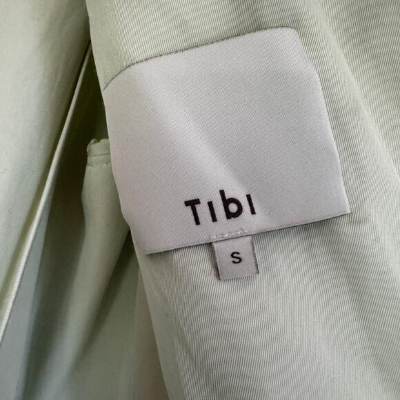 NWT Tibi Liam Blazer Drapey Suiting Size S SOLD OUT ONLINE Summer 2025 - Picture 5 of 17